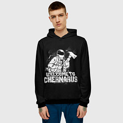 Толстовка-худи мужская DayZ Chernarus, цвет: 3D-черный — фото 2