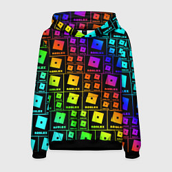 Толстовка-худи мужская ROBLOX, цвет: 3D-черный