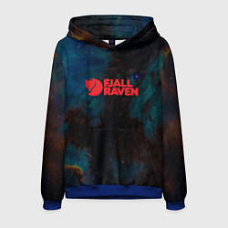 Толстовка-худи мужская Fjall Raven Дизайнерская, цвет: 3D-синий