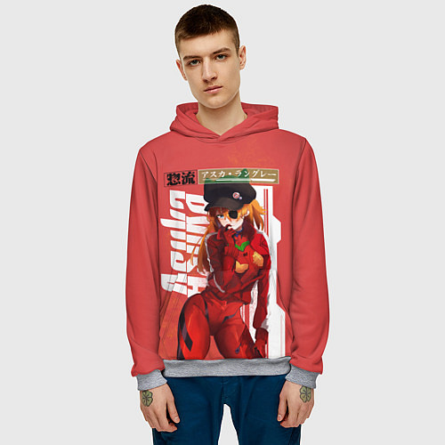 Мужская толстовка Asuka / 3D-Меланж – фото 3