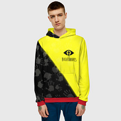 Толстовка-худи мужская Little Nightmares, цвет: 3D-красный — фото 2