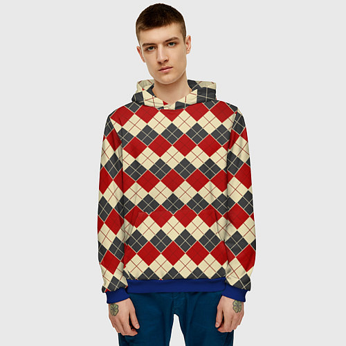 Мужская толстовка THE AMBRELLA ACADEMY UNIFORM / 3D-Синий – фото 3