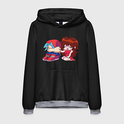 Толстовка-худи мужская Friday Night Funkin, цвет: 3D-меланж