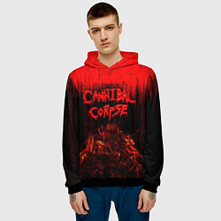 Толстовка-худи мужская CANNIBAL CORPSE, цвет: 3D-черный — фото 2