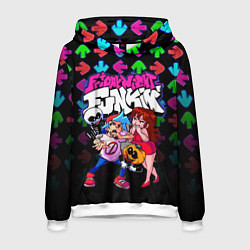 Толстовка-худи мужская FRIDAY NIGHT FUNKIN, цвет: 3D-белый
