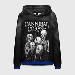 Толстовка-худи мужская Cannibal Corpse, цвет: 3D-синий