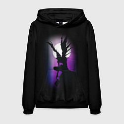 Толстовка-худи мужская DEATH NOTE ТЕТРАДЬ СМЕРТИ, цвет: 3D-черный