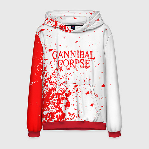 Мужская толстовка Cannibal corpse / 3D-Красный – фото 1