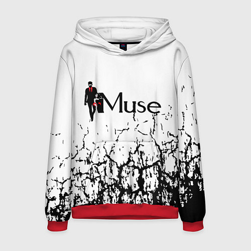 Мужская толстовка Muse / 3D-Красный – фото 1