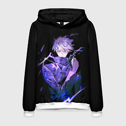 Толстовка-худи мужская JUJUTSU KAISEN, цвет: 3D-белый