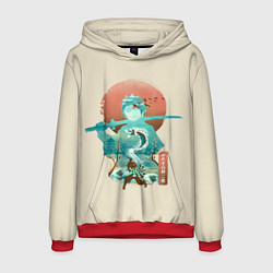 Толстовка-худи мужская Demon Slayer Tanjiro, цвет: 3D-красный