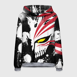 Толстовка-худи мужская БЛИЧ МАСКА ИЧИГО ПУСТОГО, цвет: 3D-меланж