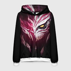 Толстовка-худи мужская ИЧИГО БЛИЧ BLEACH, цвет: 3D-белый