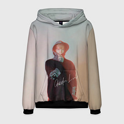 Толстовка-худи мужская SODA LUV, цвет: 3D-черный