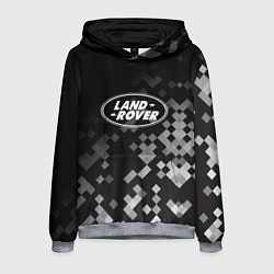 Толстовка-худи мужская LAND ROVER ГОРОДСКОЙ КАМУФЛЯЖ, цвет: 3D-меланж