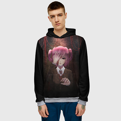 Мужская толстовка Нацуки Natsuki / 3D-Меланж – фото 3