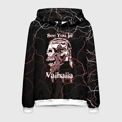 Толстовка-худи мужская Ragnarr, цвет: 3D-белый