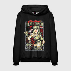 Толстовка-худи мужская FFDP Girl, цвет: 3D-черный