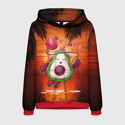 Толстовка-худи мужская Dreams, цвет: 3D-красный