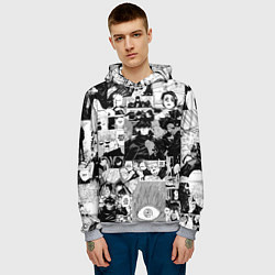 Толстовка-худи мужская Магическая Битва, цвет: 3D-меланж — фото 2