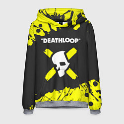 Толстовка-худи мужская Deathloop - Paint, цвет: 3D-меланж