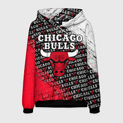 Толстовка-худи мужская CHICAGO BULLS 6, цвет: 3D-черный