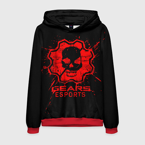 Мужская толстовка Gears esports / 3D-Красный – фото 1