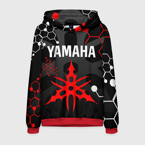 Мужская толстовка YAMAHA ЯМАХА МОТОСПОРТ / 3D-Красный – фото 1