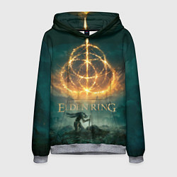 Толстовка-худи мужская Elden Ring key art, цвет: 3D-меланж