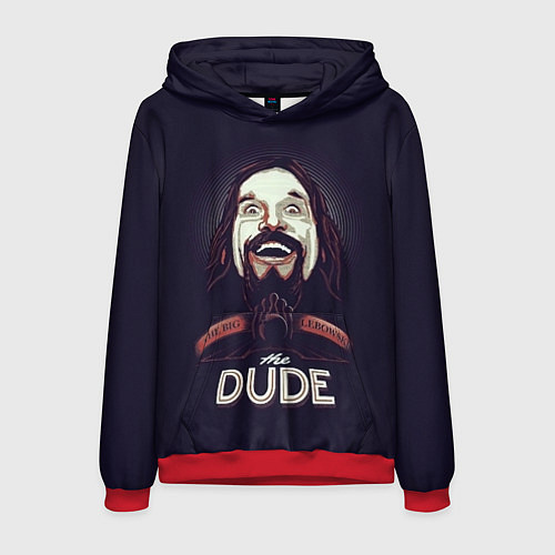 Мужская толстовка Большой Лебовский The Dude / 3D-Красный – фото 1