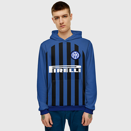 Мужская толстовка INTER MILAN / 3D-Синий – фото 3
