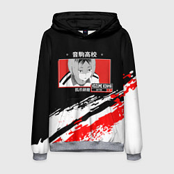 Толстовка-худи мужская Кенма Козуме Haikyuu!!, цвет: 3D-меланж
