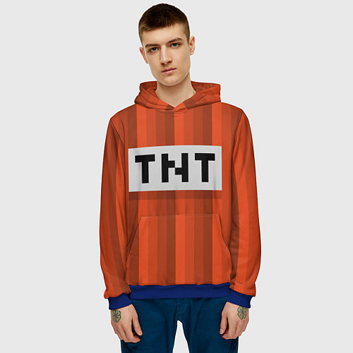 Мужская толстовка TNT / 3D-Синий – фото 3