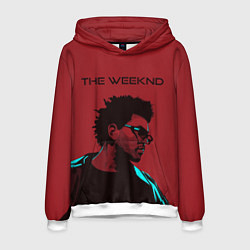 Толстовка-худи мужская The weeknd, цвет: 3D-белый