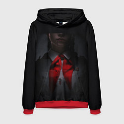 Толстовка-худи мужская Сериал Пищеблок, цвет: 3D-красный