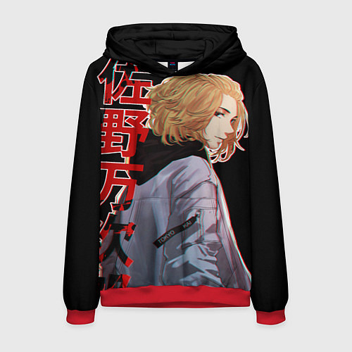 Мужская толстовка Токийские мстители / 3D-Красный – фото 1