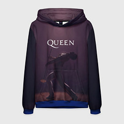 Толстовка-худи мужская Freddie Mercury Queen Z, цвет: 3D-синий