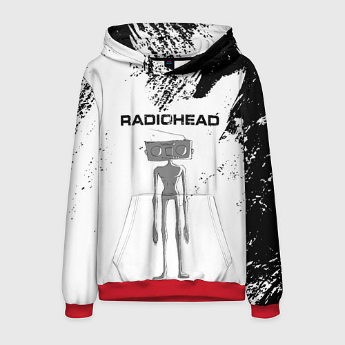 Мужская толстовка Radiohead Радиохед Z / 3D-Красный – фото 1