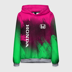 Толстовка-худи мужская NEON HONDA НЕОН ХОНДА, цвет: 3D-меланж