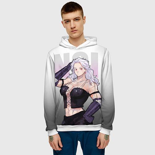 Мужская толстовка Noi / 3D-Белый – фото 3