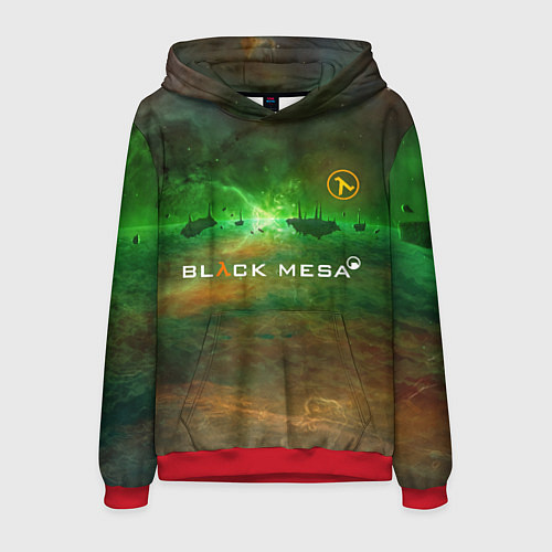 Мужская толстовка BLACK MESA HALF-LIFE Z / 3D-Красный – фото 1
