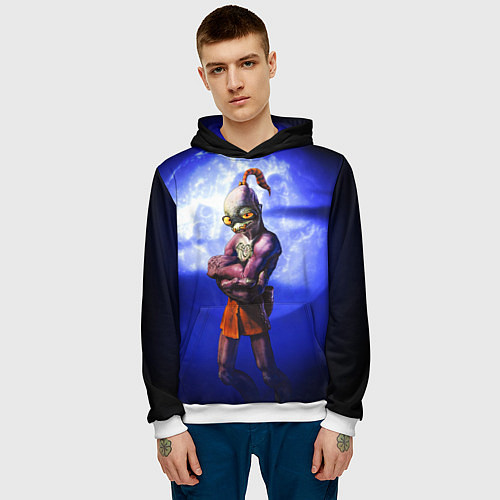 Мужская толстовка Abe / 3D-Белый – фото 3