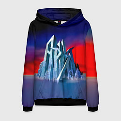 Толстовка-худи мужская Ария - Мания величия, цвет: 3D-черный