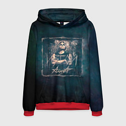 Толстовка-худи мужская Алиса - ИЗГОЙ, цвет: 3D-красный