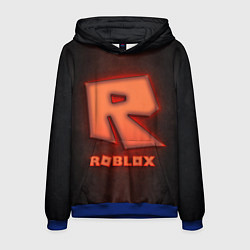 Толстовка-худи мужская ROBLOX NEON RED, цвет: 3D-синий