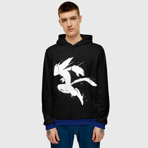 Мужская толстовка Ori Дух леса / 3D-Синий – фото 3