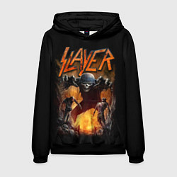 Толстовка-худи мужская Slayer, цвет: 3D-черный