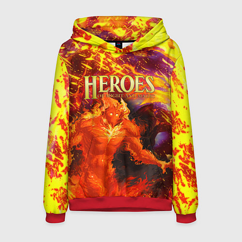 Мужская толстовка HoM Огненный / 3D-Красный – фото 1