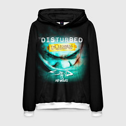 Толстовка-худи мужская The Sickness - Disturbed, цвет: 3D-белый