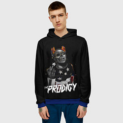 Толстовка-худи мужская THE PRODIGY FLINT, цвет: 3D-синий — фото 2